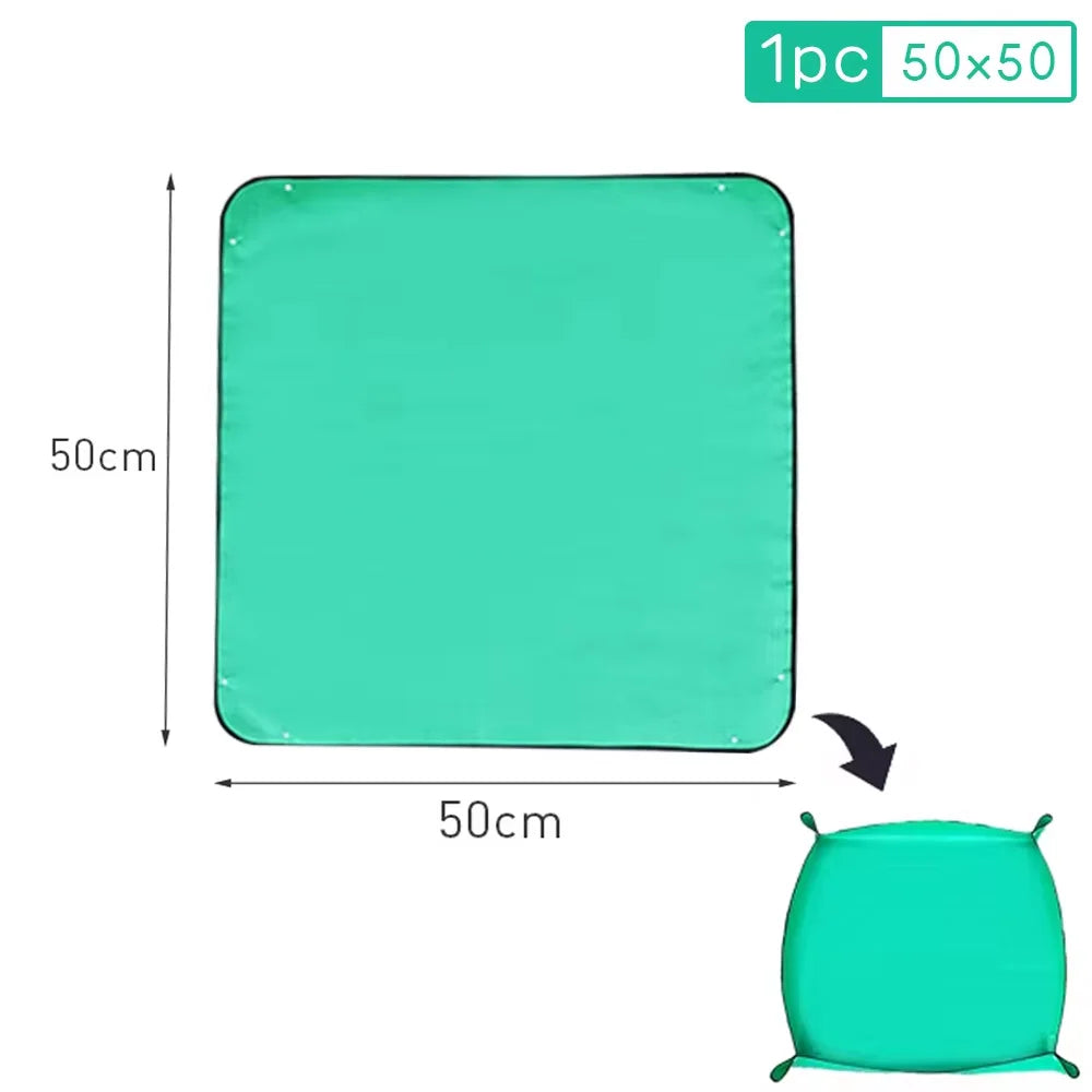 1PCS Plant Repotting Mat 50-100cm Thickened Waterproof For Indoor Plant Gardening Potting Pad Foldable