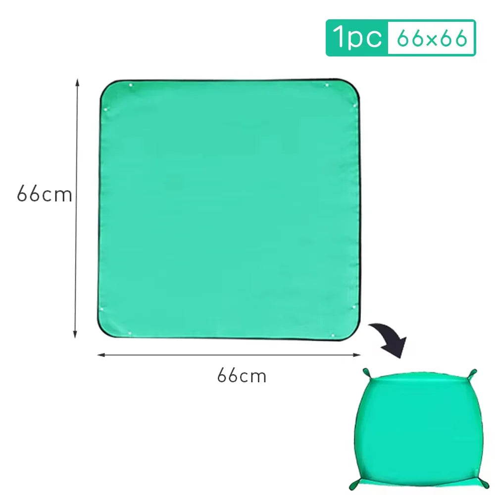 1PCS Plant Repotting Mat 50-100cm Thickened Waterproof For Indoor Plant Gardening Potting Pad Foldable