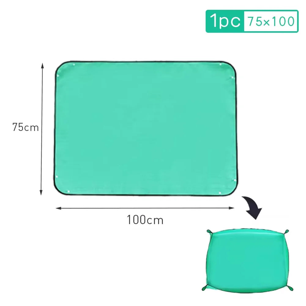 1PCS Plant Repotting Mat 50-100cm Thickened Waterproof For Indoor Plant Gardening Potting Pad Foldable